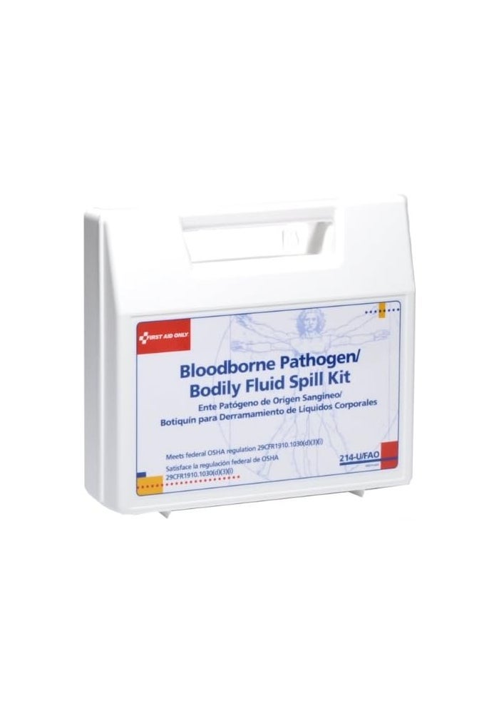 First Aid Only 23 Piece Bodily Fluid Spill Kit for Biohazard Clean-Up - Image 4